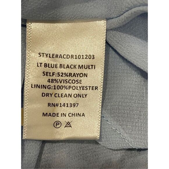 ASTR Sandrine Abstract Halter Midi Dress Size M - Picture 11 of 12